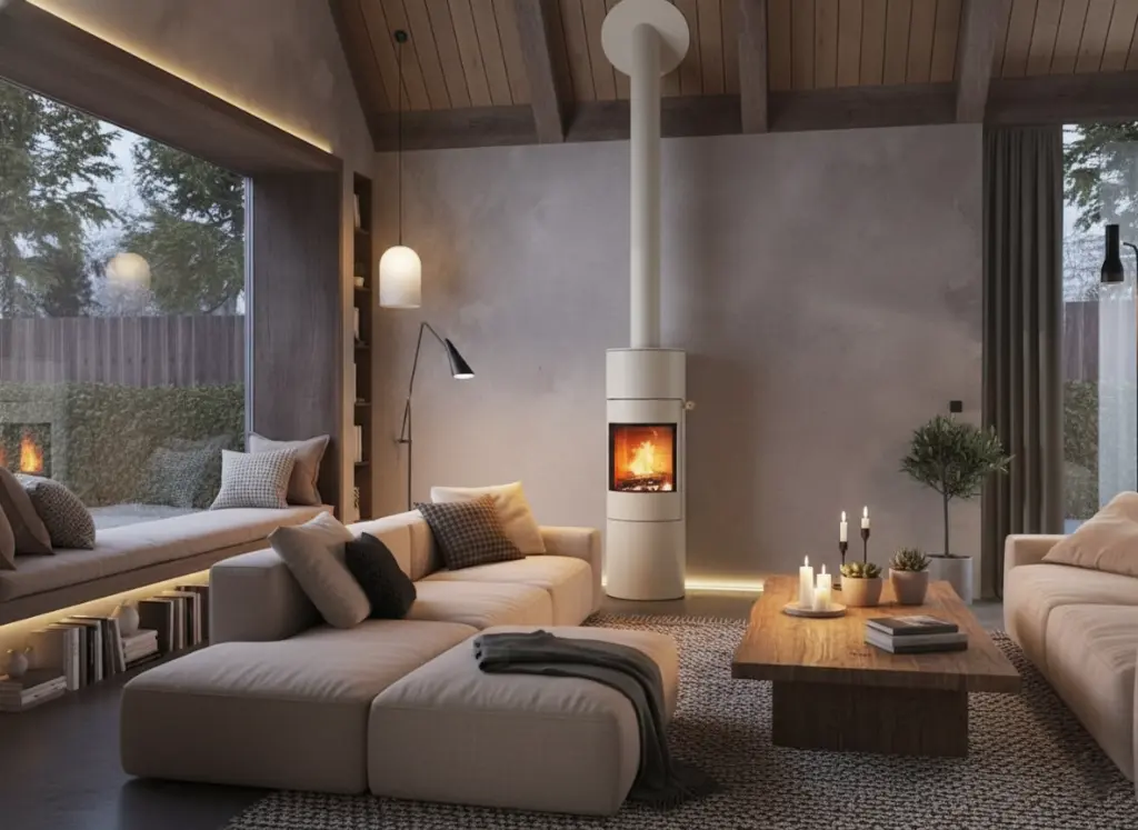 gezellige woonkamer hygge japandi skandianvisch wabi sabi