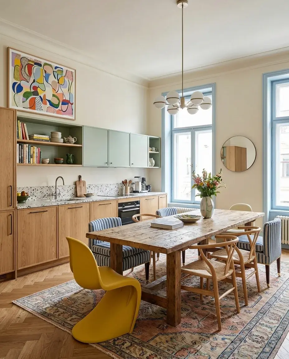 gezellige lichte keuken