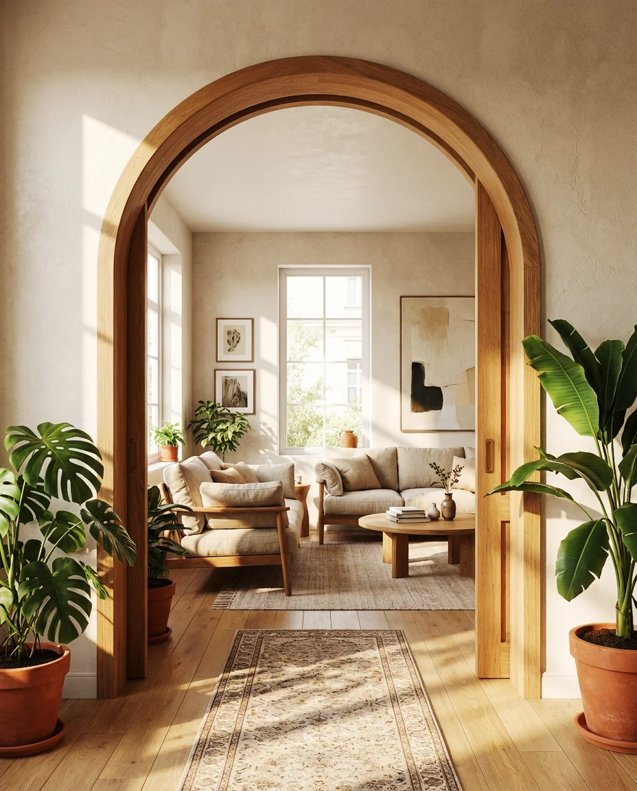 monotoon kleur interieur