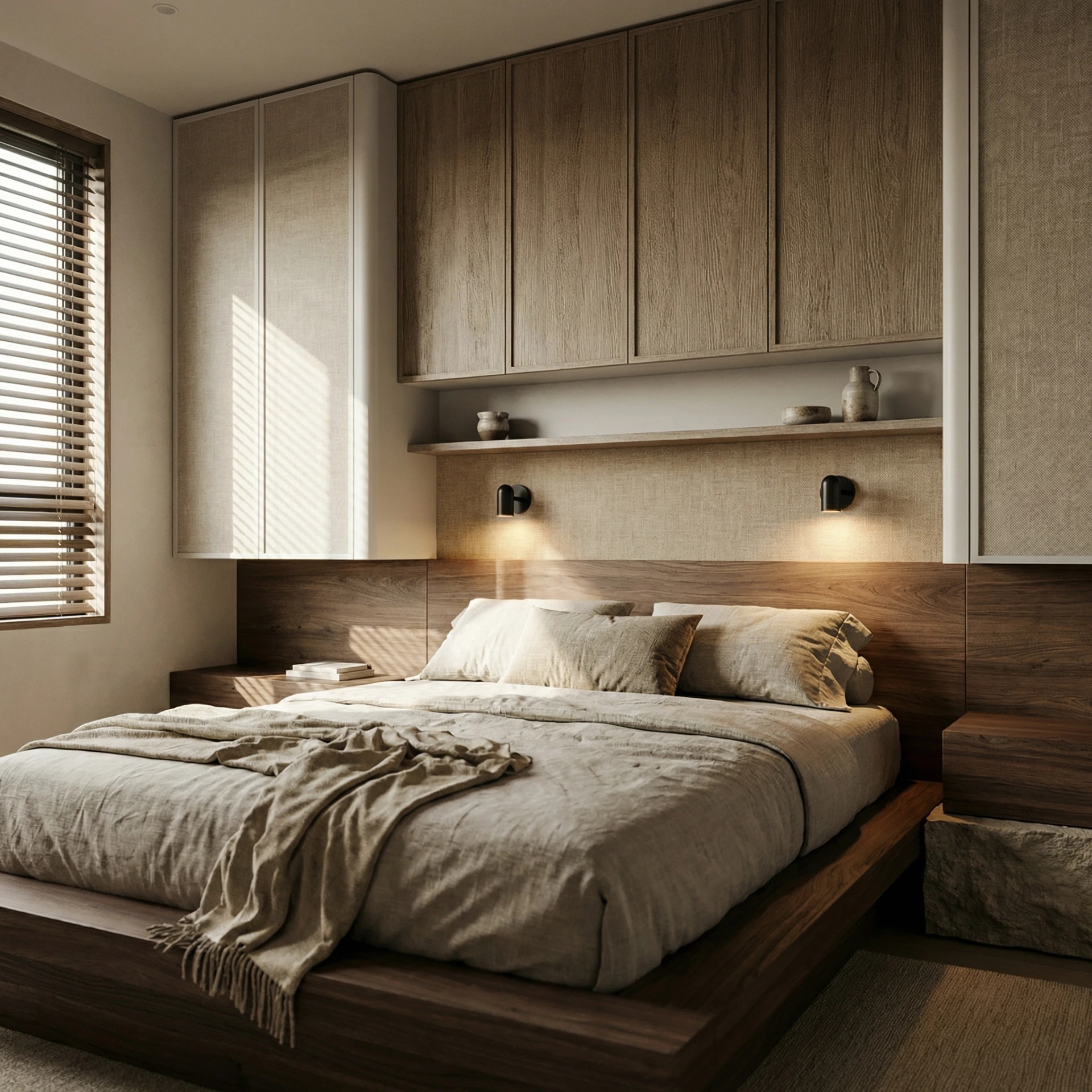 slaapkamer koksijde binnenhuisarchitectuur