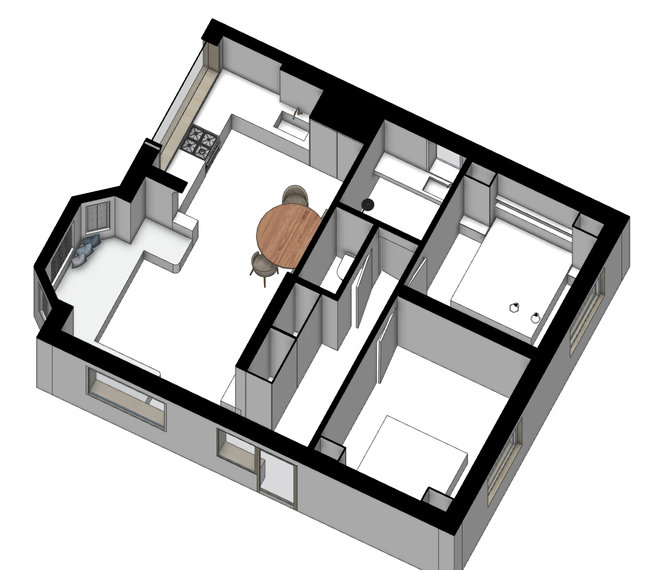 isometrie koksijde architectuur1