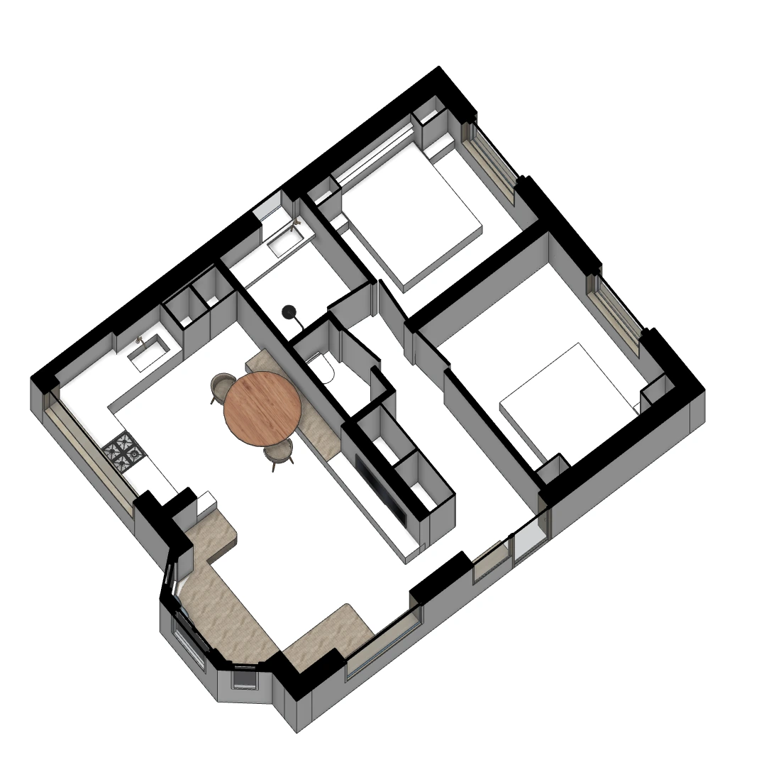 isometrie koksijde architectuur2
