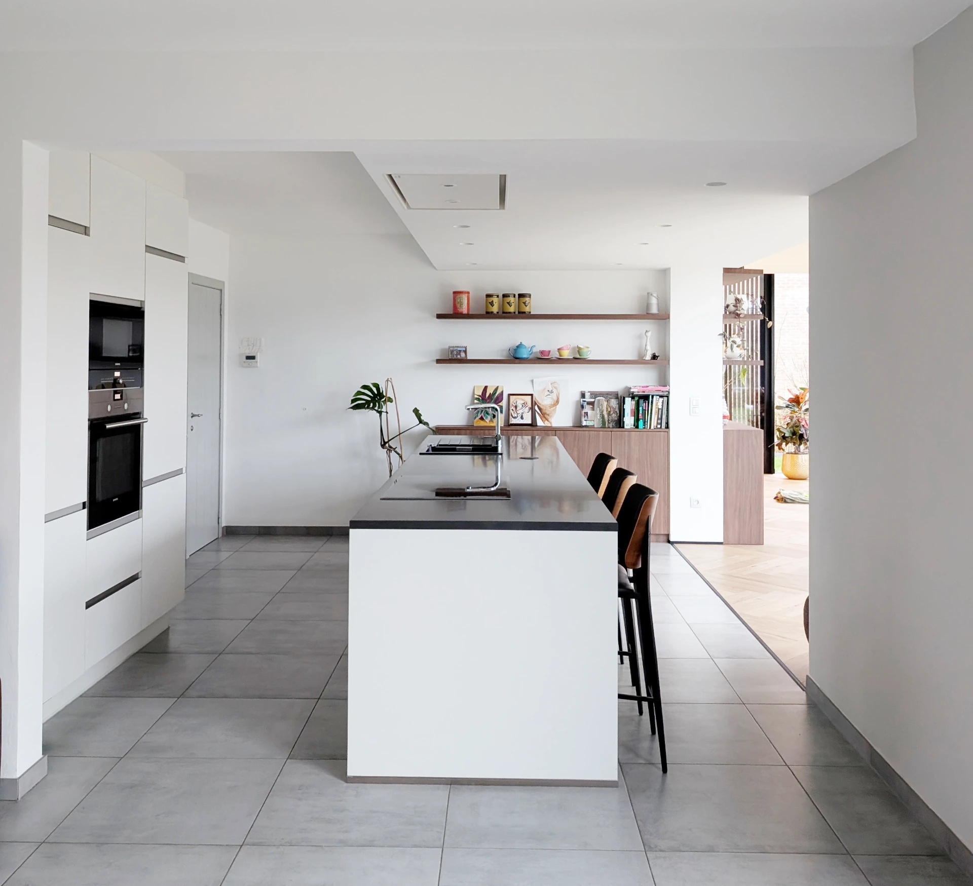 niveauverschillen in het plafond