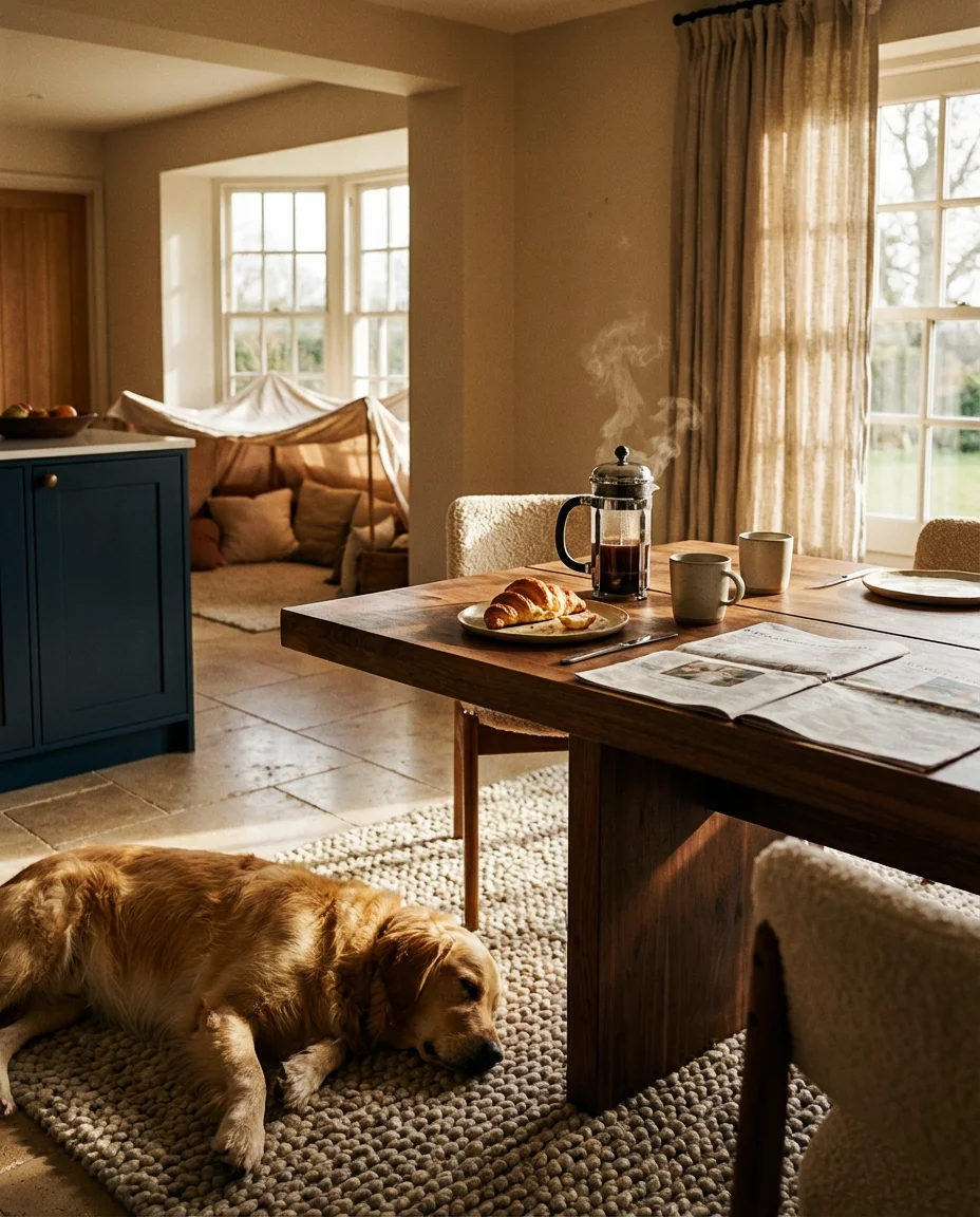 kleinkinderen en huisdier welkom