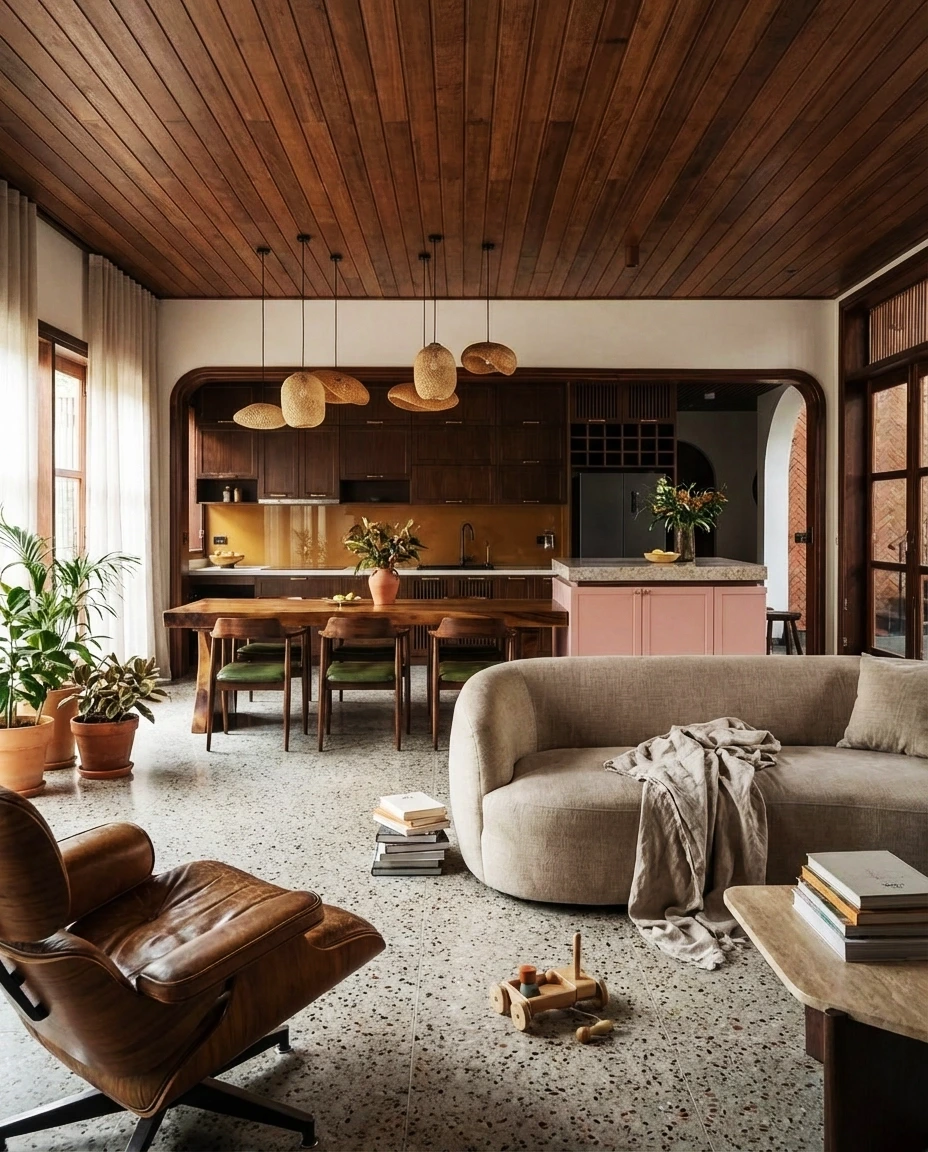 warme zachte industriële loft