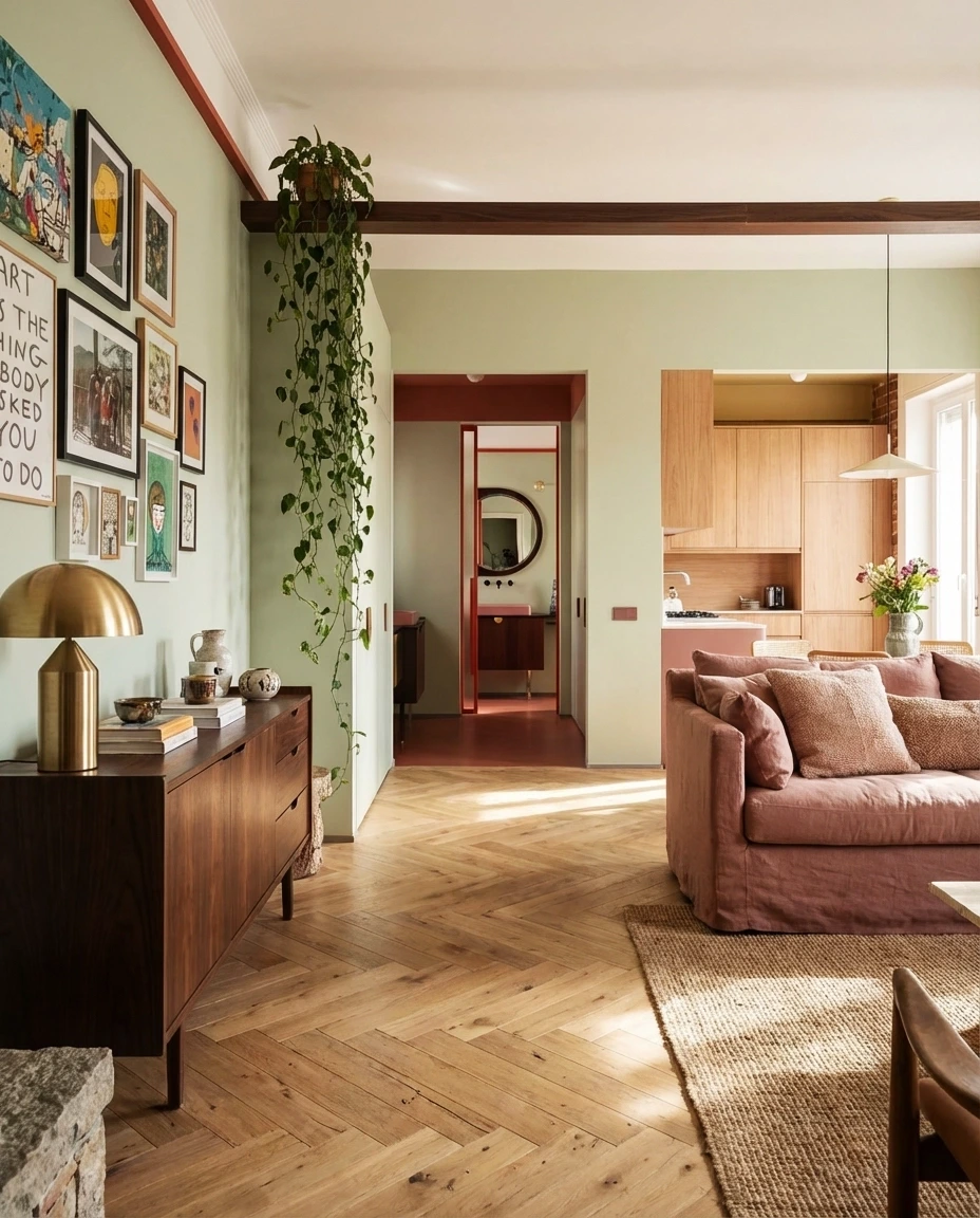 modern new midcentury appartement